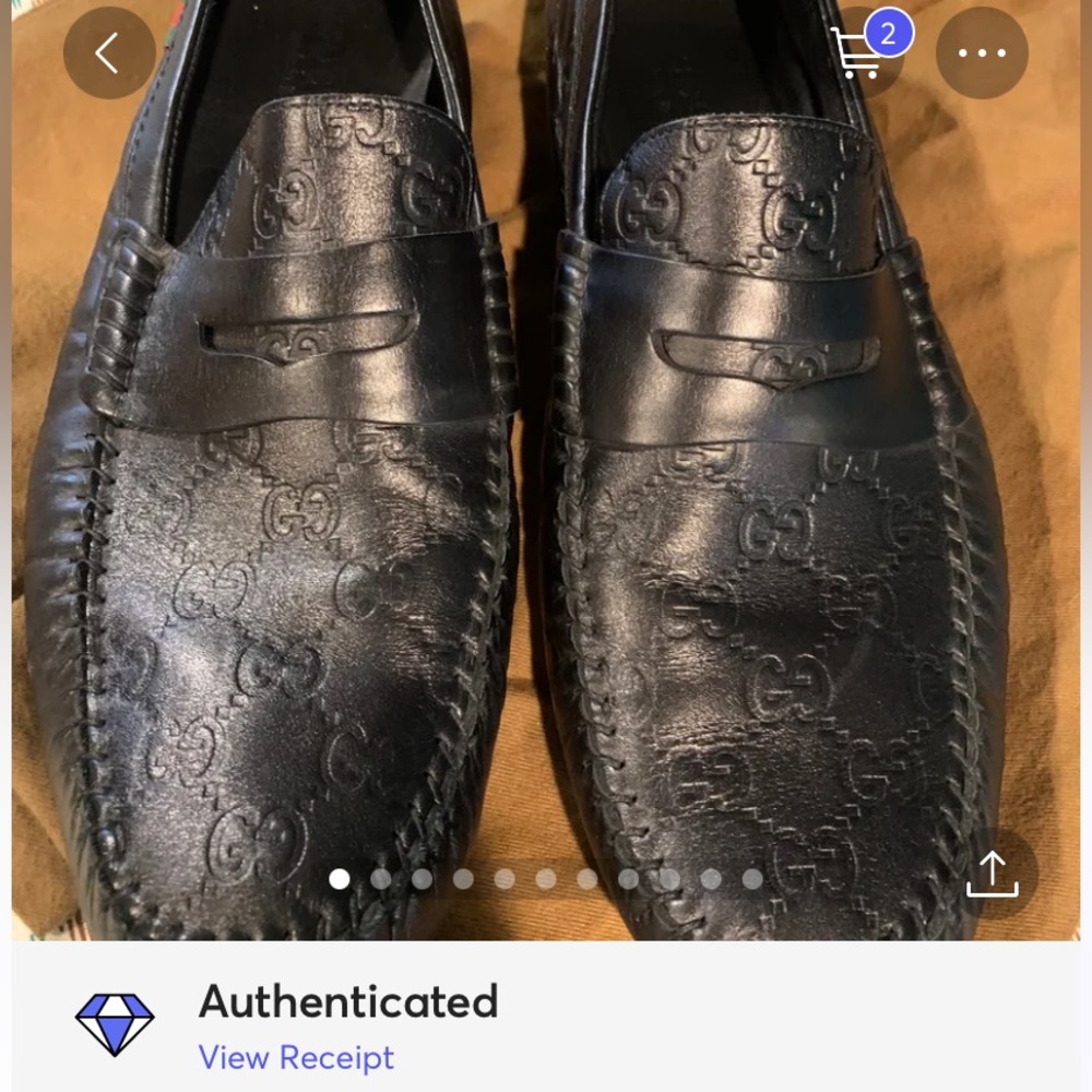 Men’s Gucci Guccissima Loafers